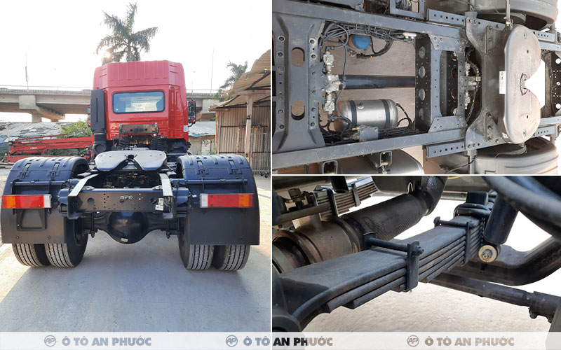 Khung gầm xe đầu kéo Dongfeng X3