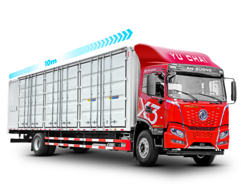 Dongfeng X3 180HP thùng container 10m