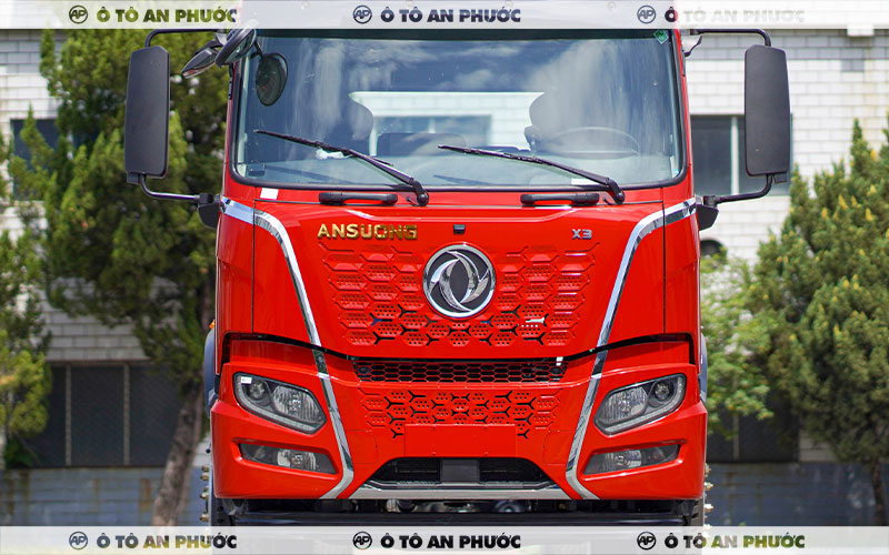 Ngoại thất Dongfeng X3 180hp thùng mui bạt 10m