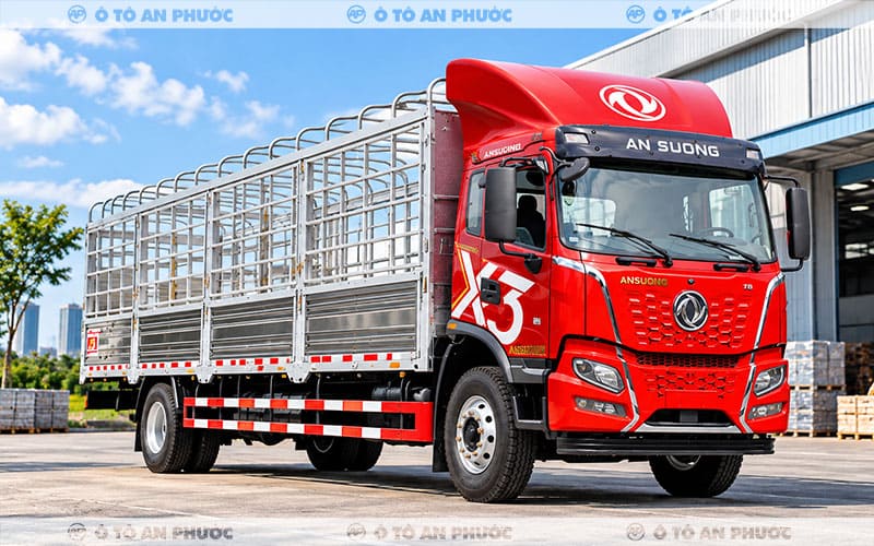 Dongfeng X3 180SL thùng mui bạt