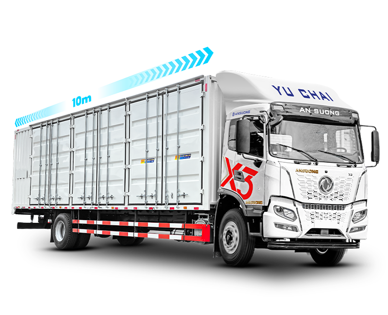 Xe tải Dongfeng X3 230HP thùng container 10m