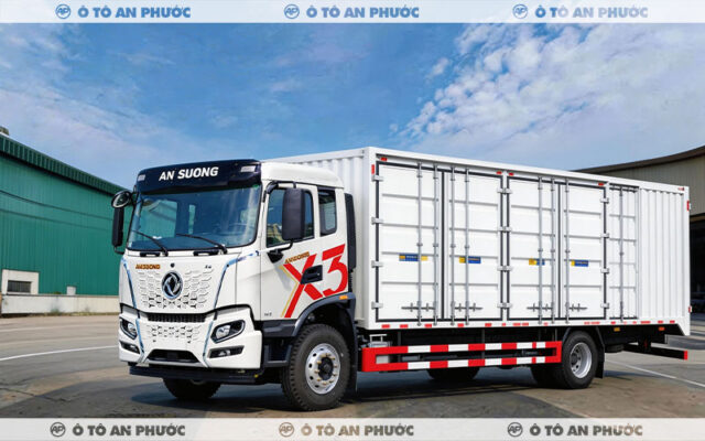 Dongfeng X3 230HP thùng container 10m