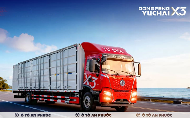 Ưu điểm Dongfeng X3 thùng container 8m3