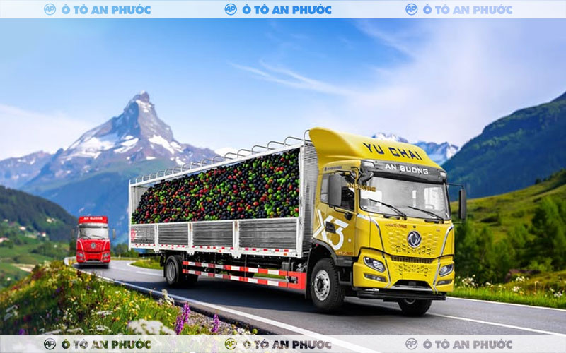 Xe tải Dongfeng X3 thùng mui bạt 8m3