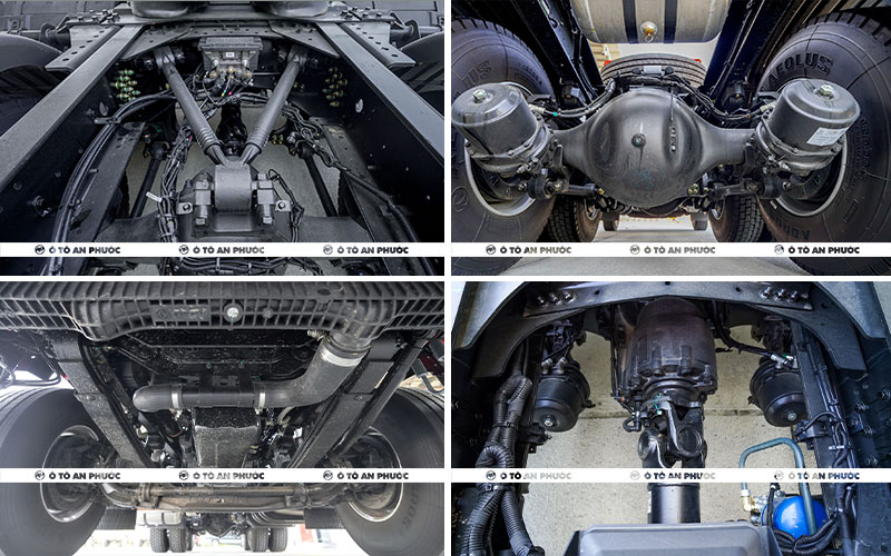 Khung gầm xe đầu kéo Dongfeng X9