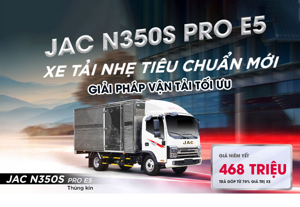 Giá xe tải Jac N350S Pro E5