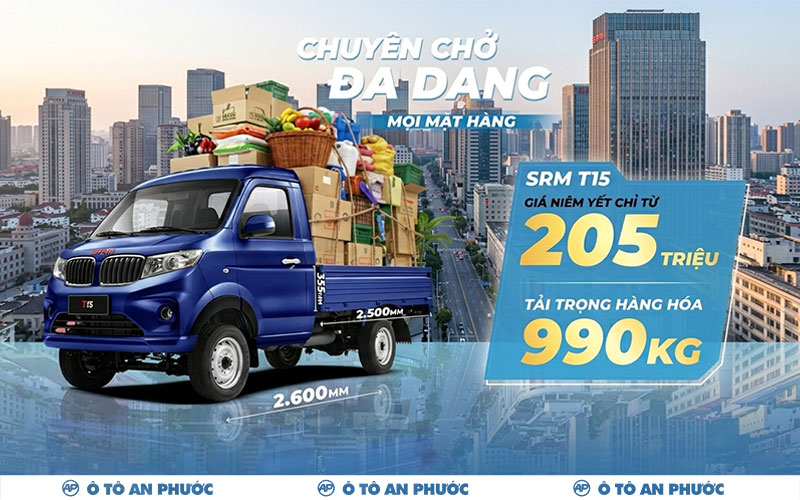 Giá xe tải SRM T15