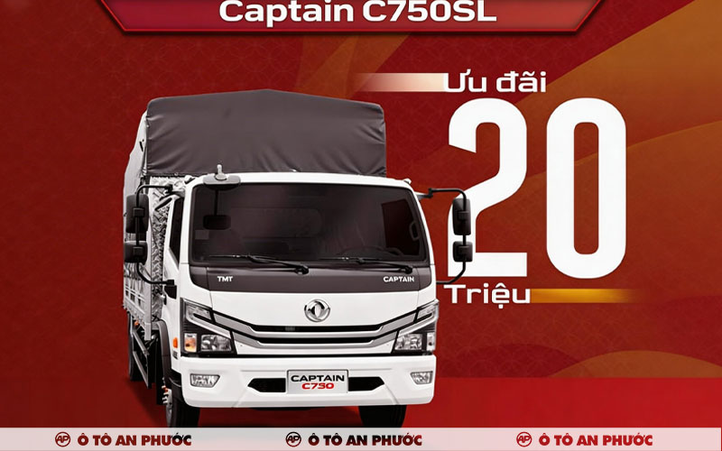 Giá xe TMT Captain C750SL