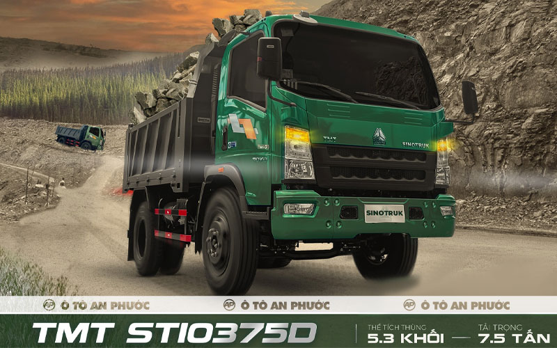 Giá xe ben 7.5 tấn TMT Sinotruk