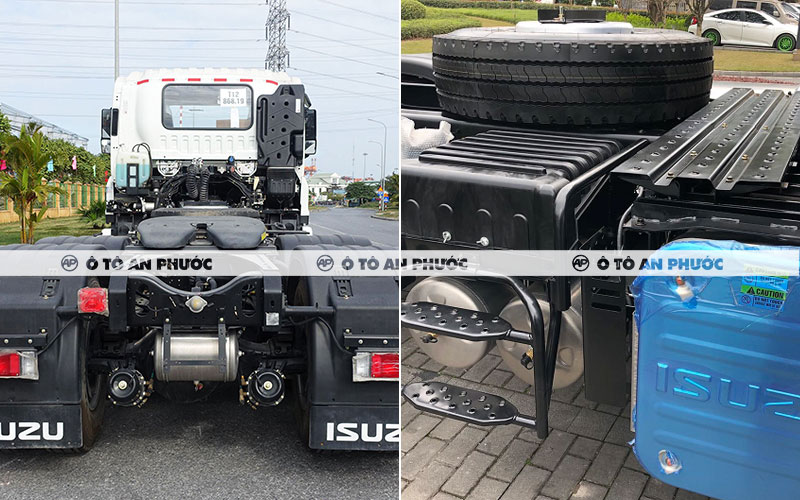 Khung gầm xe đầu kéo Isuzu Giga 380HP