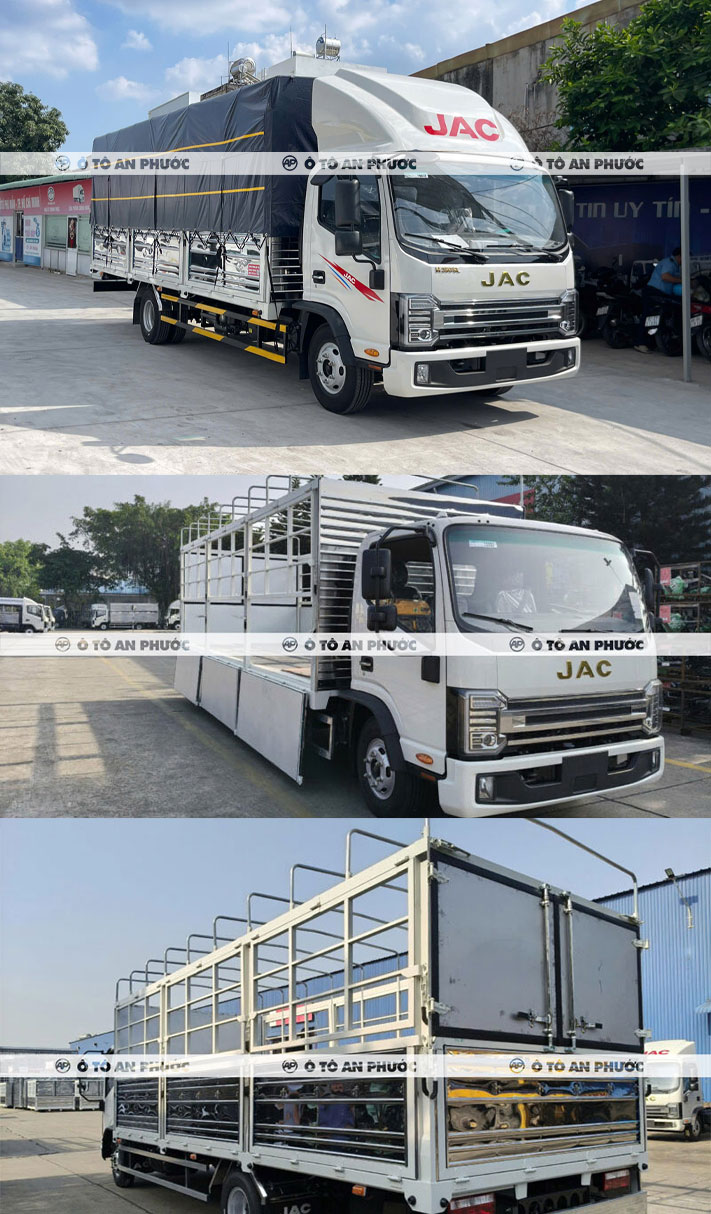 Jac N350SL thùng mui bạt