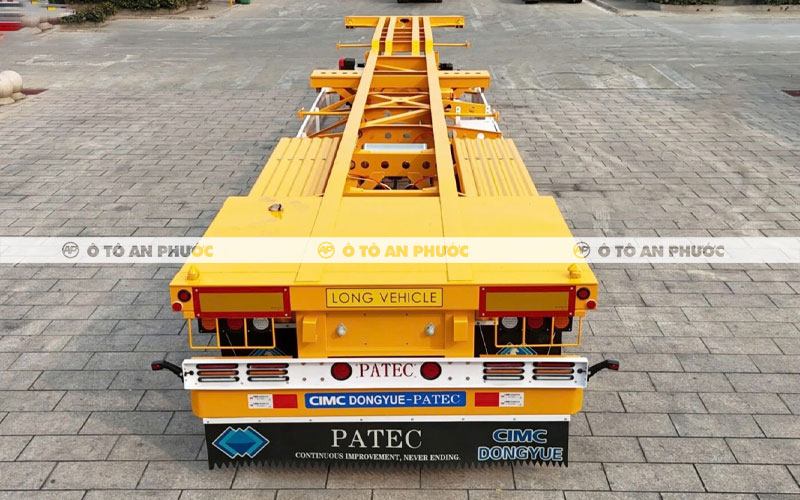 Giá sơ mi rơ mooc cổ cò 45 feet