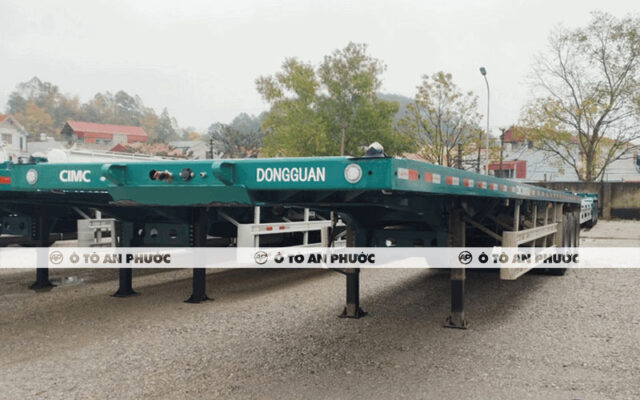 Mooc sàn CIMC 40 feet 3 trục