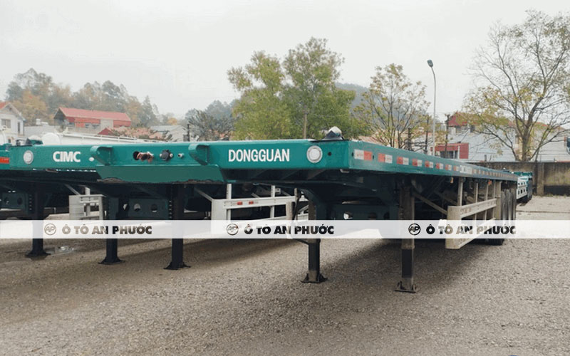 Mooc sàn CIMC 40 feet 3 trục