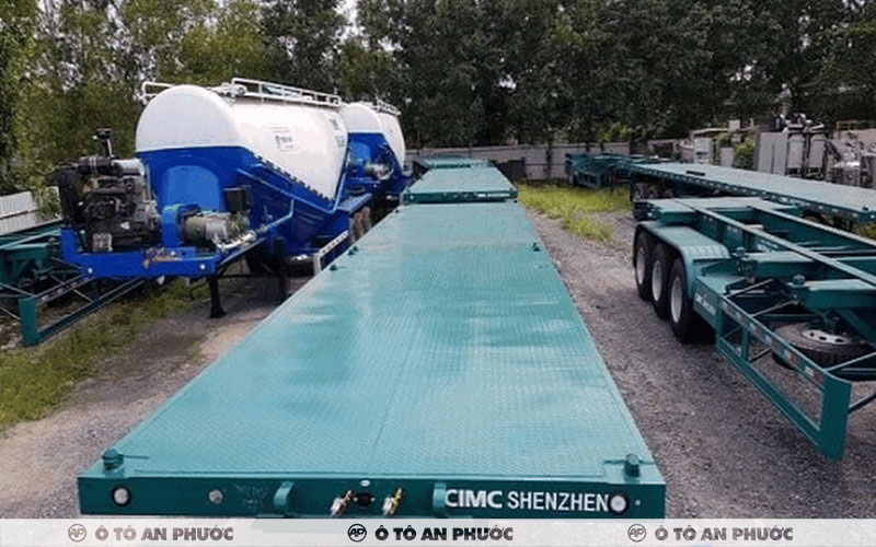 Mooc sàn CIMC 40 feet 3 trục