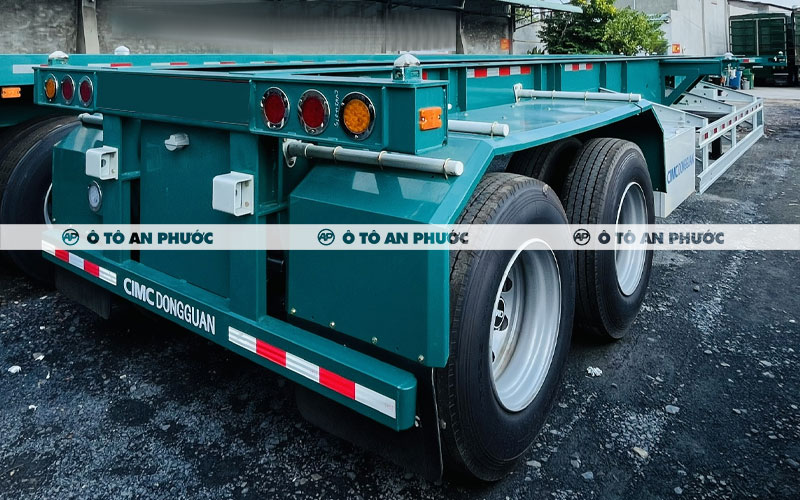 Mooc xương CIMC 40 feet 2 trục