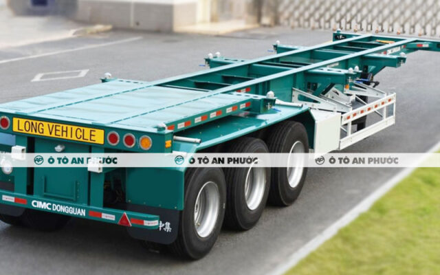 Mooc xương 40 feet 2 trục CIMC