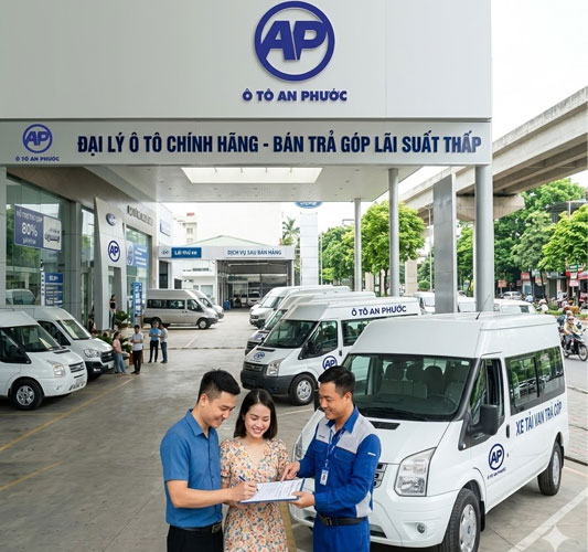 mua xe tải van trả góp tại Ô tô An Phước