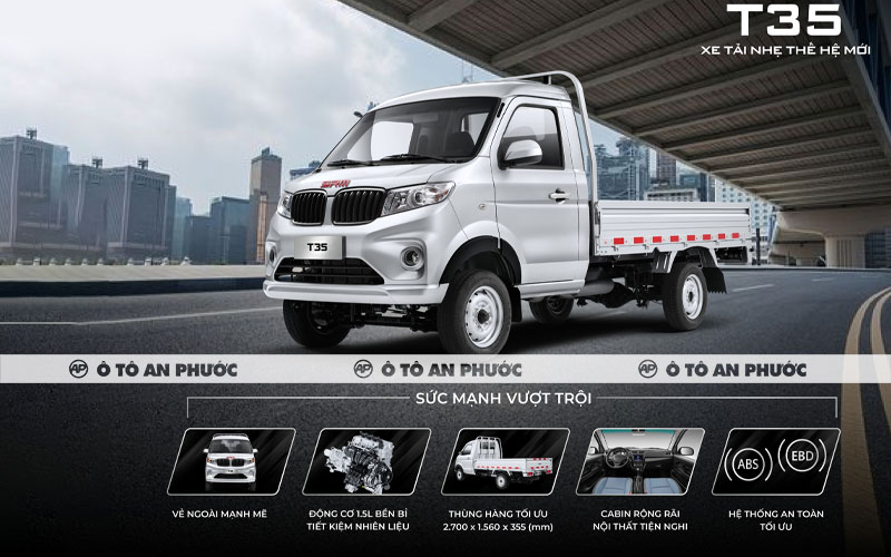 Ưu điểm xe tải SRM T35
