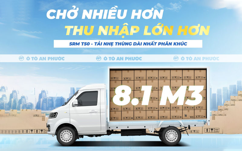 Ưu điểm xe tải SRM T50