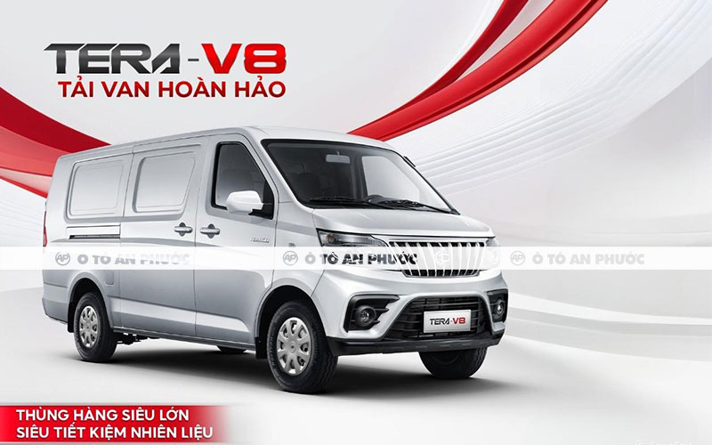 Xe tải van Tera V8 2 chỗ