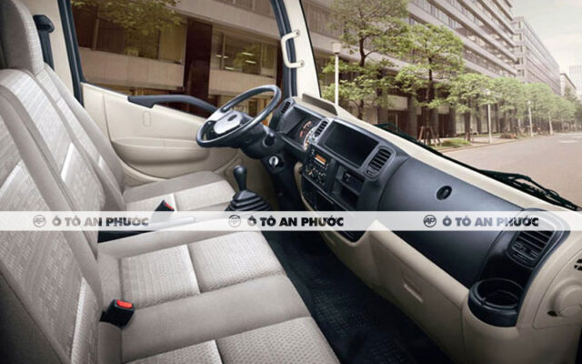 Nội thất xe ben veam vb650