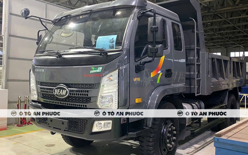 Ngoại thất xe ben Veam VB750