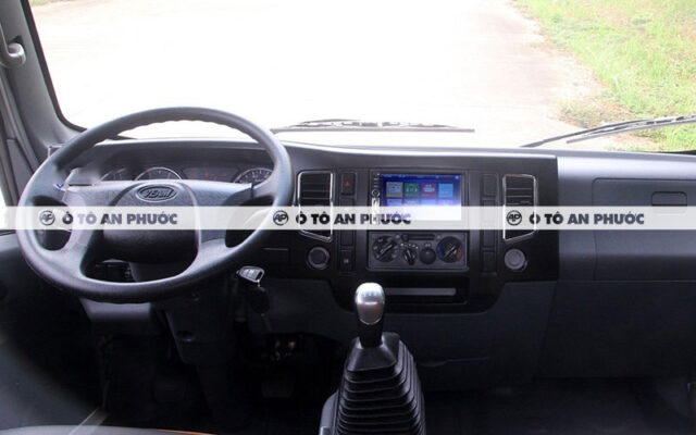 Nội thất xe ben Veam VB750