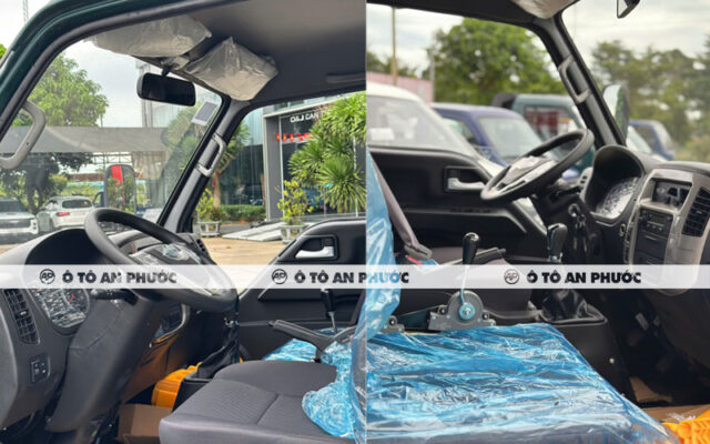 Nội thất xe ben TMT 2T4