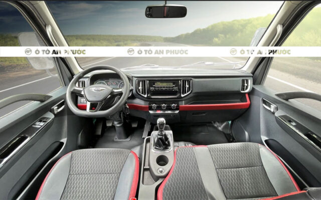 Nội thất xe ben Forland D65