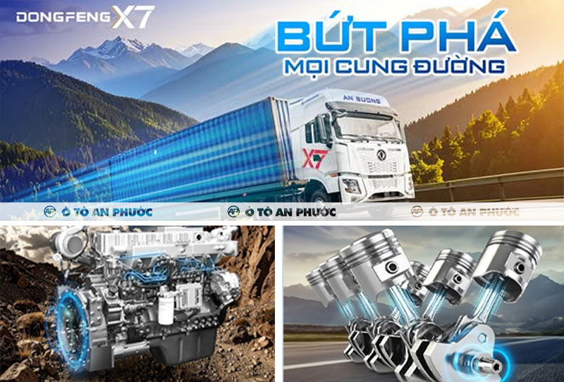 Động cơ đầu kéo Dongfeng X7