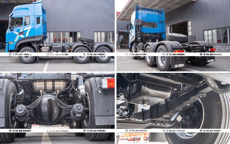 Khung gầm đầu kéo Dongfeng X7