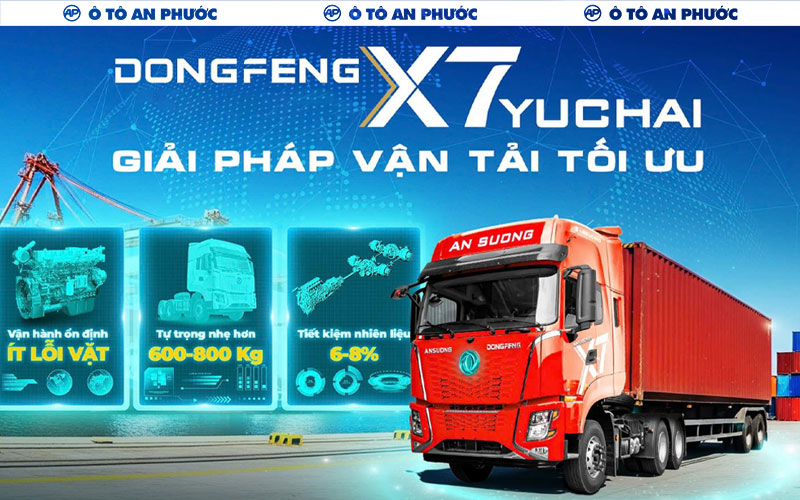 Ưu điểm xe đầu kéo Dongfeng X7