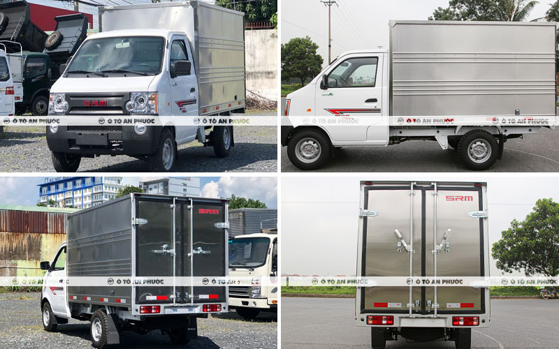 Xe tải SRM K990 thùng kín