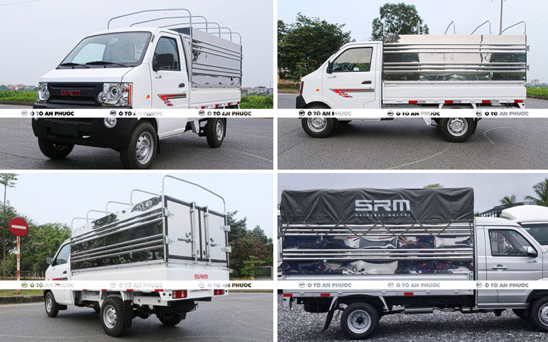 Xe tải SRM K990 thùng mui bạt