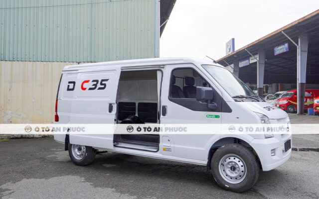 Thùng hàng xe tải van DFSK C35 2 chỗ