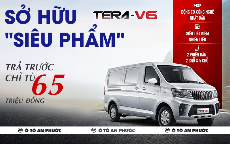 Giá xe Tera V6 2 chỗ
