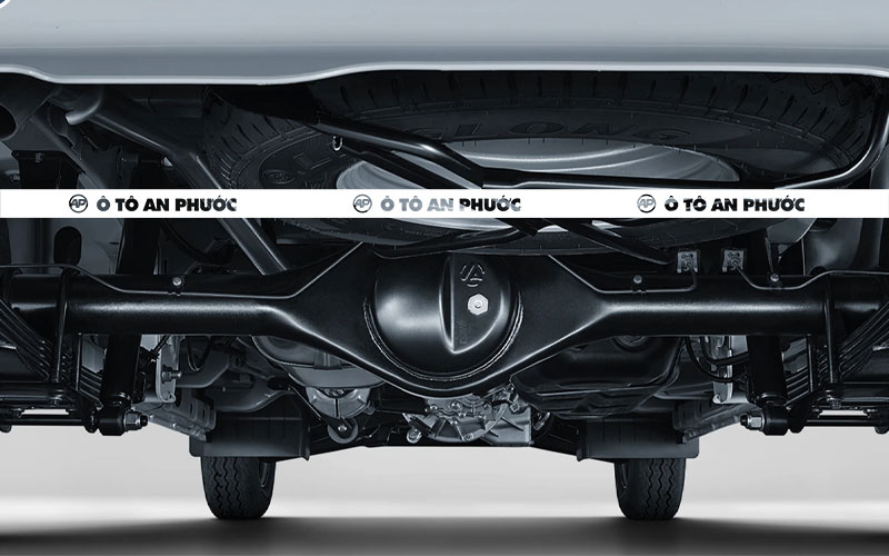 Hệ thống treo, khung gầm xe Tera V8