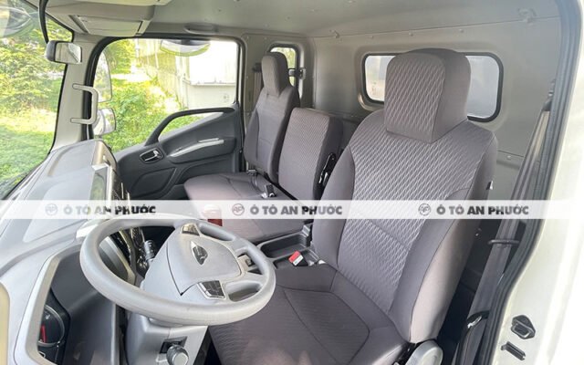 Nội thất xe ben Forland X160