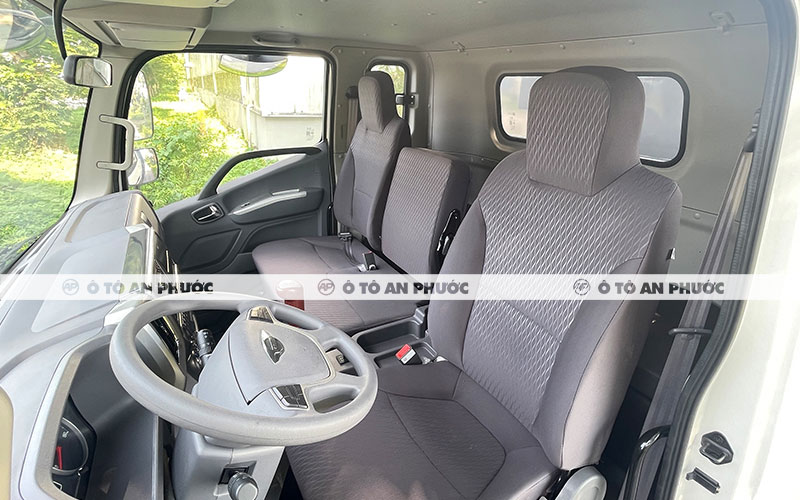 Nội thất xe ben Forland X160