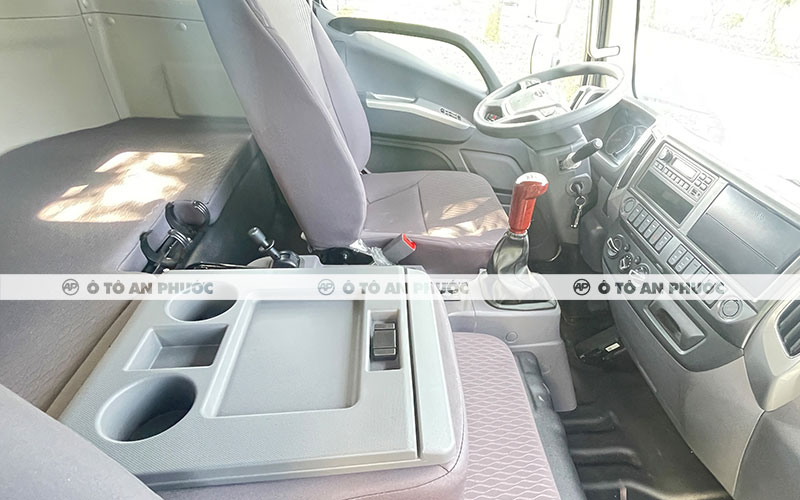 Nội thất xe ben Forland X160
