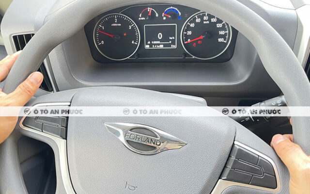 Nội thất xe ben Forland X160