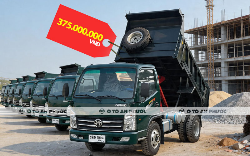 Giá xe ben Chiến Thắng 3.5 tấn