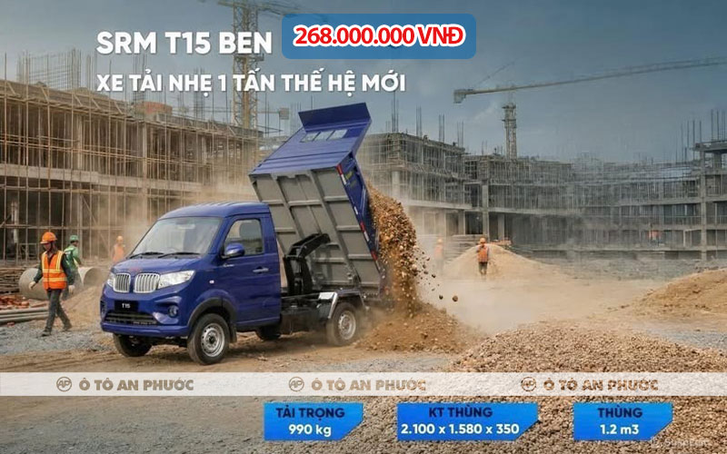 Giá xe ben SRM T15