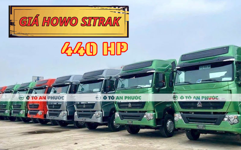 Giá xe đầu kéo Sitrak 440