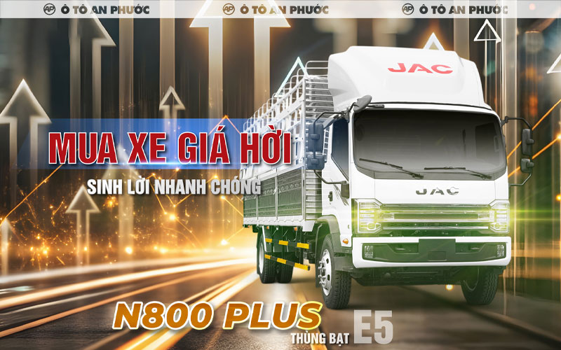 giá xe tải jac 8 tấn N800 Plus E5