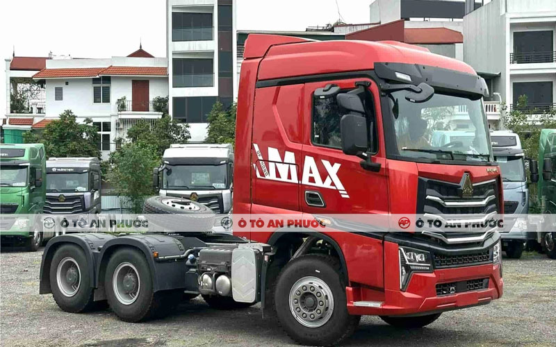 Ngoại thất đầu kéo Howo Max 460HP