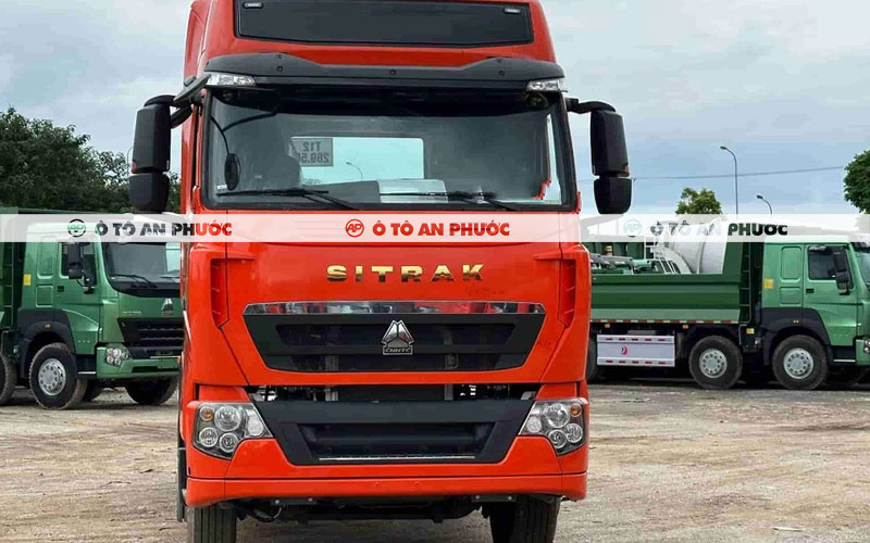 Ngoại thất xe đâu kéo Howo T7H