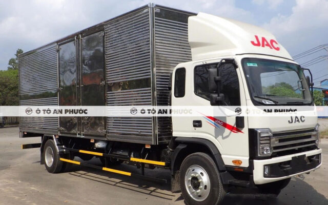 xe tải jac n750 plus thùng kín