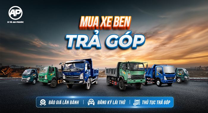 Mua xe ben trả góp